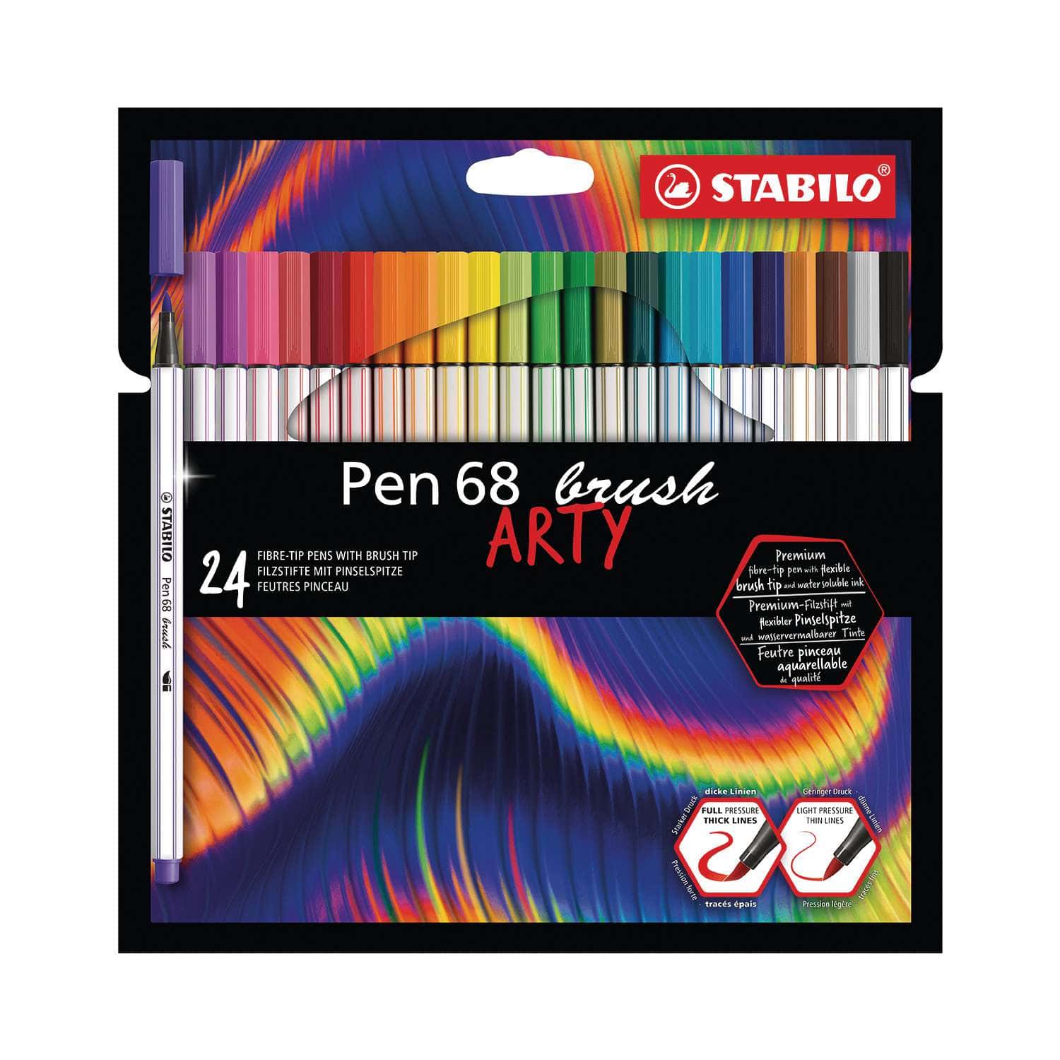 Brush pen store stabilo